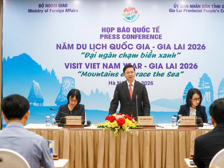 Năm Du lịch Quốc gia - Gia Lai 2026 lan tỏa giá trị di sản văn hóa đến du khách quốc tế