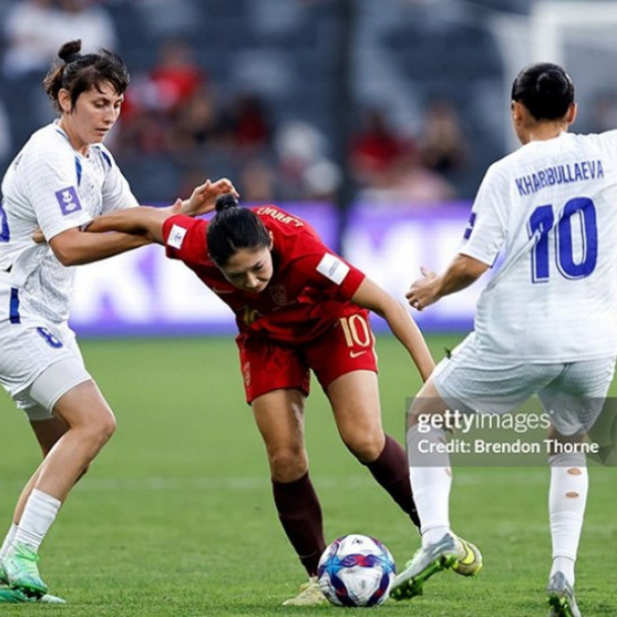  - Trực tiếp bóng đá ĐT nữ Uzbekistan - Trung Quốc: Li Qingtong lập cú đúp (Asian Cup)