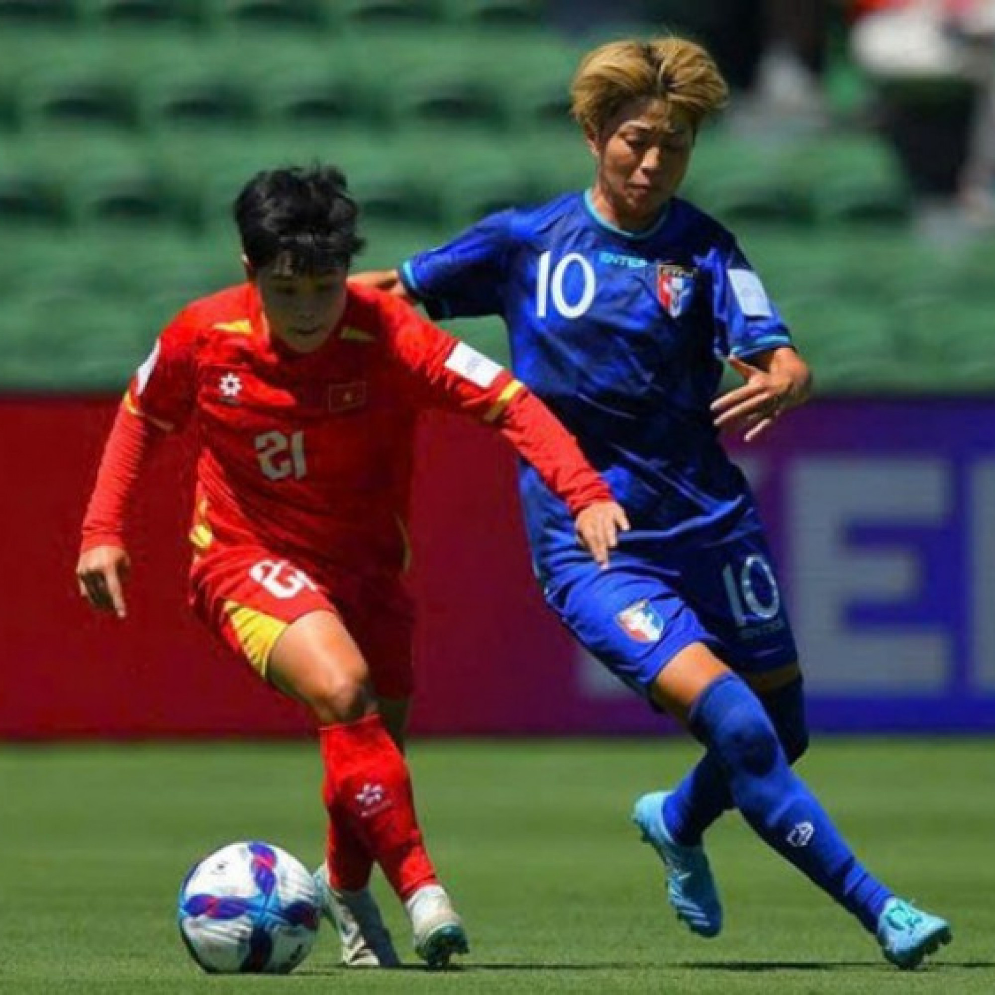  - Trực tiếp bóng đá ĐT nữ Đài Loan (TQ) - Việt Nam: Trần Thị Duyên bỏ lỡ (Asian Cup)