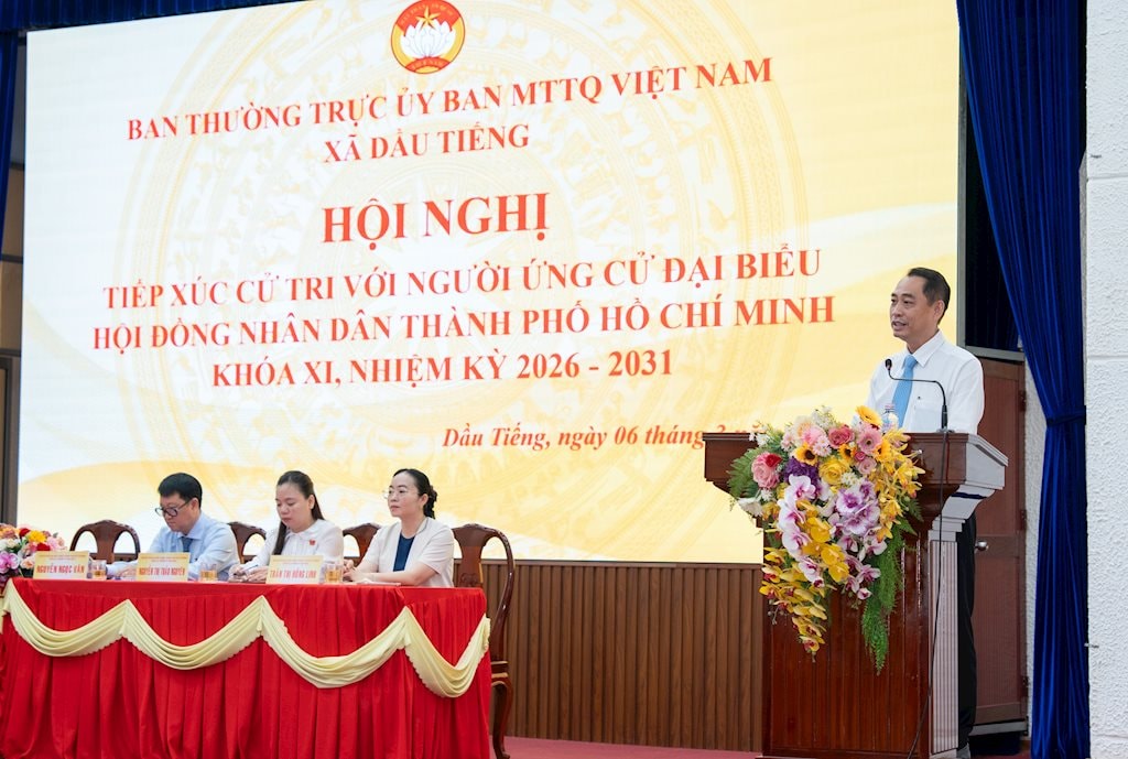 Ứng cử viên HĐND Nguyễn Hoàn Vũ: Hạ tầng và kinh tế xanh sẽ giúp TP.HCM bứt phá - 1