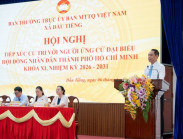 Chuyển động - Ứng cử viên HĐND Nguyễn Hoàn Vũ: Hạ tầng và kinh tế xanh sẽ giúp TP.HCM bứt phá