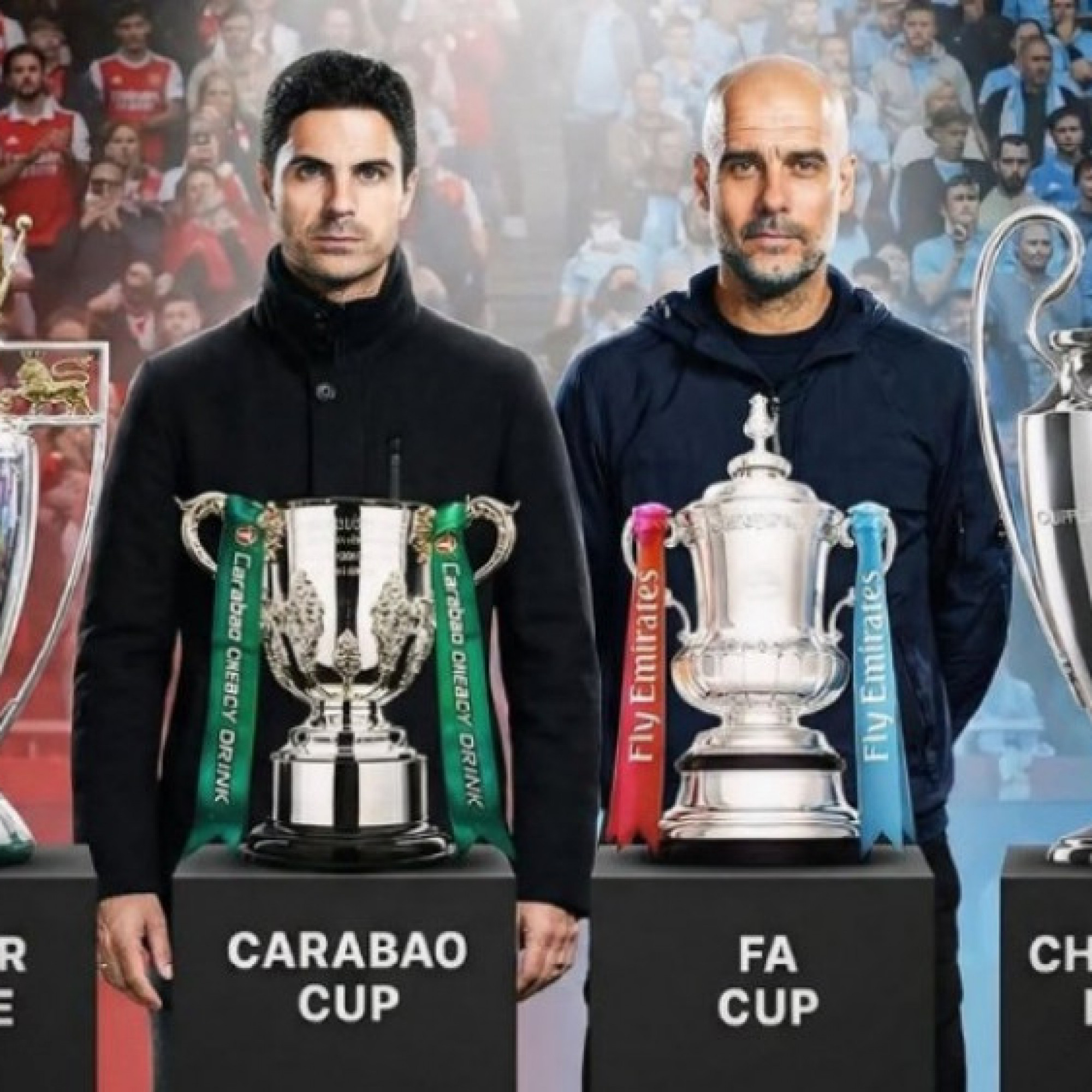  - Arsenal - Man City chưa từ bỏ mộng "ăn 4", hiểm hoạ chờ Ronaldo - Messi trước World Cup (Clip 1 phút)