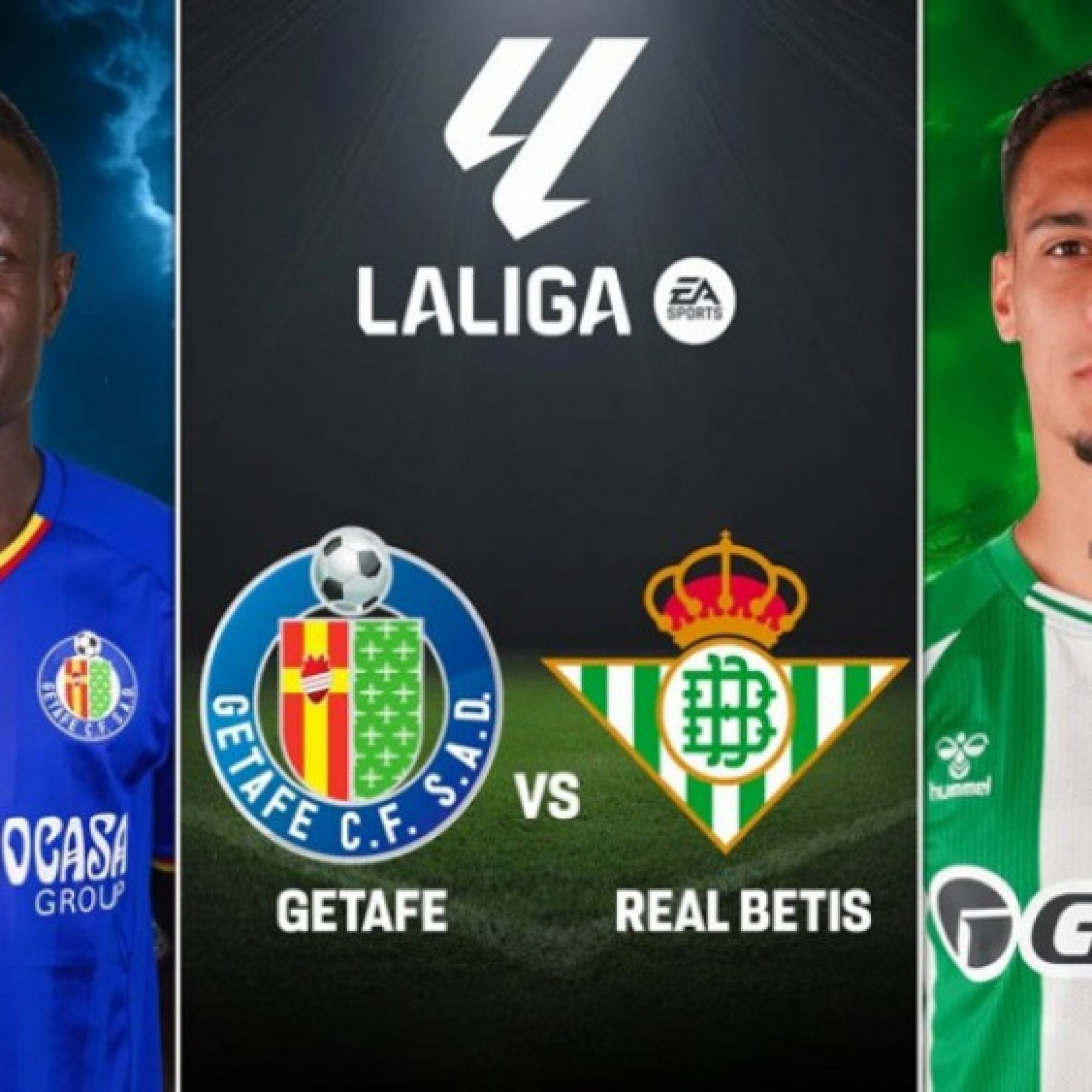  - Trực tiếp bóng đá Getafe - Real Betis: Đội Antony bám đuổi top 4 (La Liga)