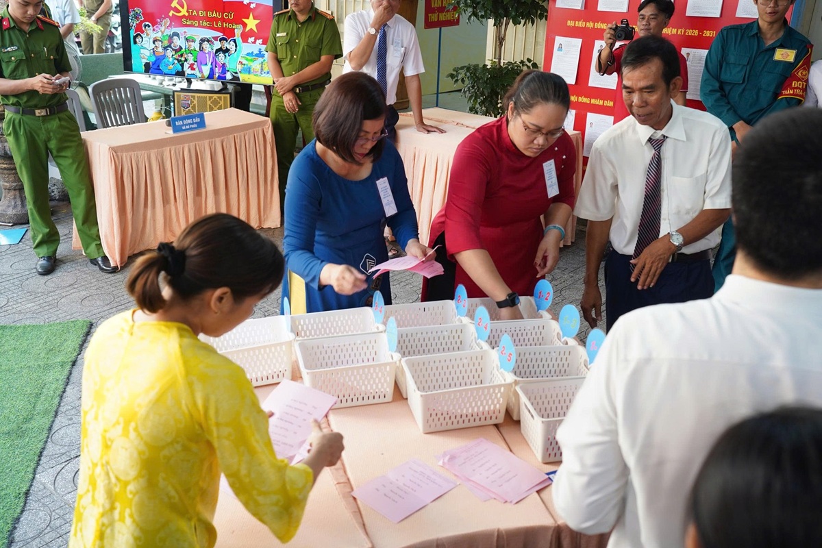 Trước ngày 15/3, một phường ở TP.HCM thử nghiệm toàn bộ quy trình bầu cử - 8