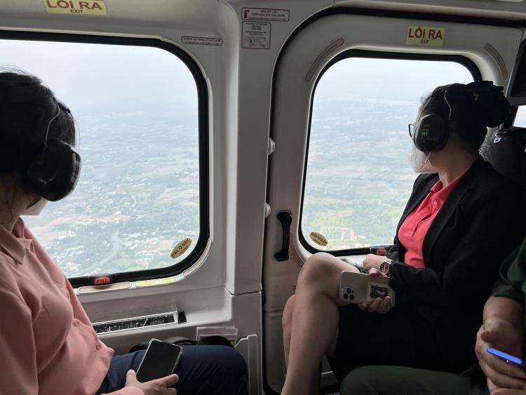 Từ ngày 11/3, du khách sẽ được trải nghiệm du lịch trực thăng tại TP.HCM
