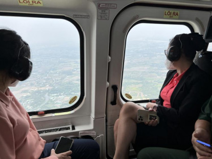 Chuyển động - Từ ngày 11/3, du khách sẽ được trải nghiệm du lịch trực thăng tại TP.HCM