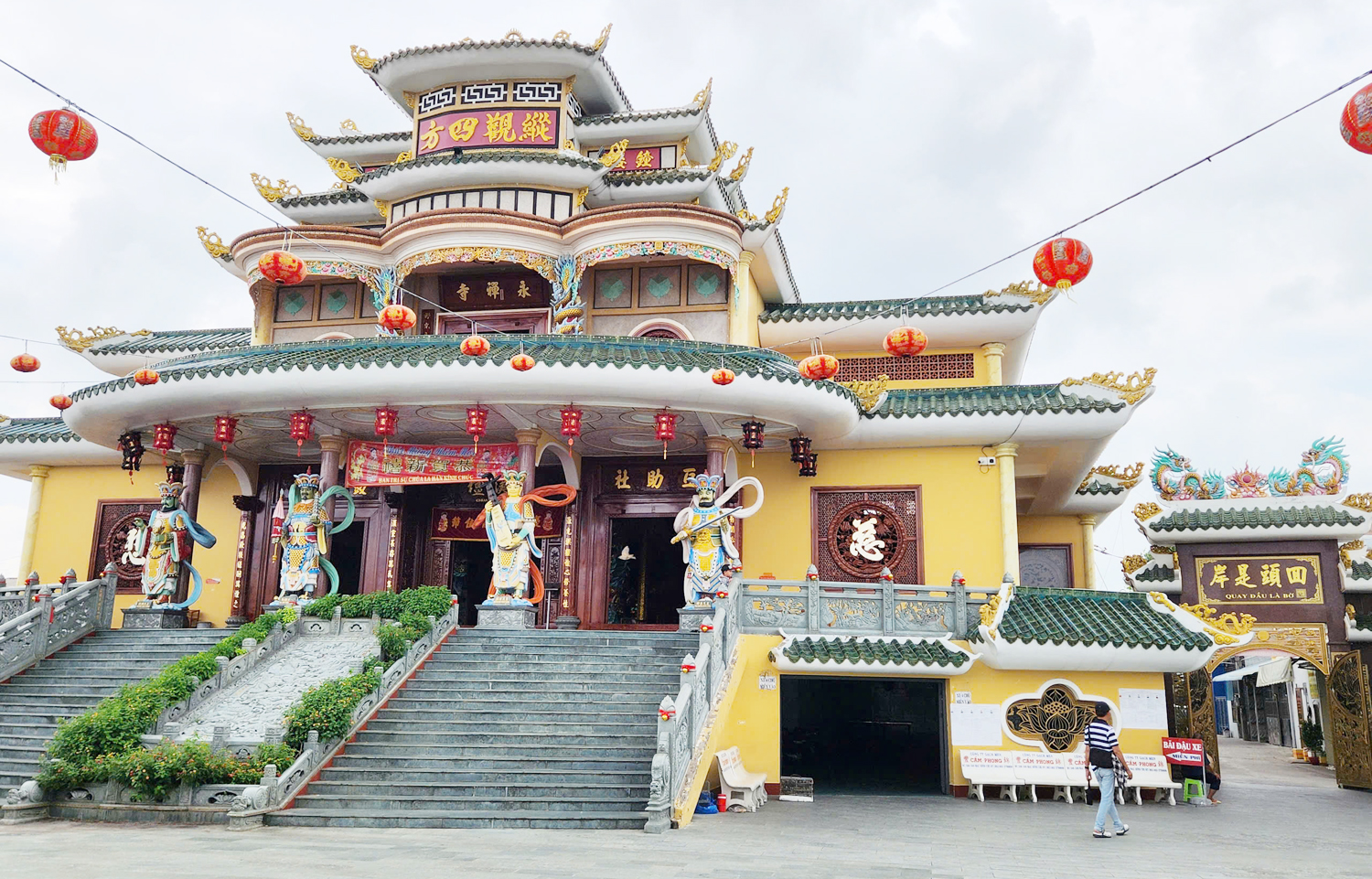 Cổng chùa một chân độc đáo ở Cần Thơ - 3