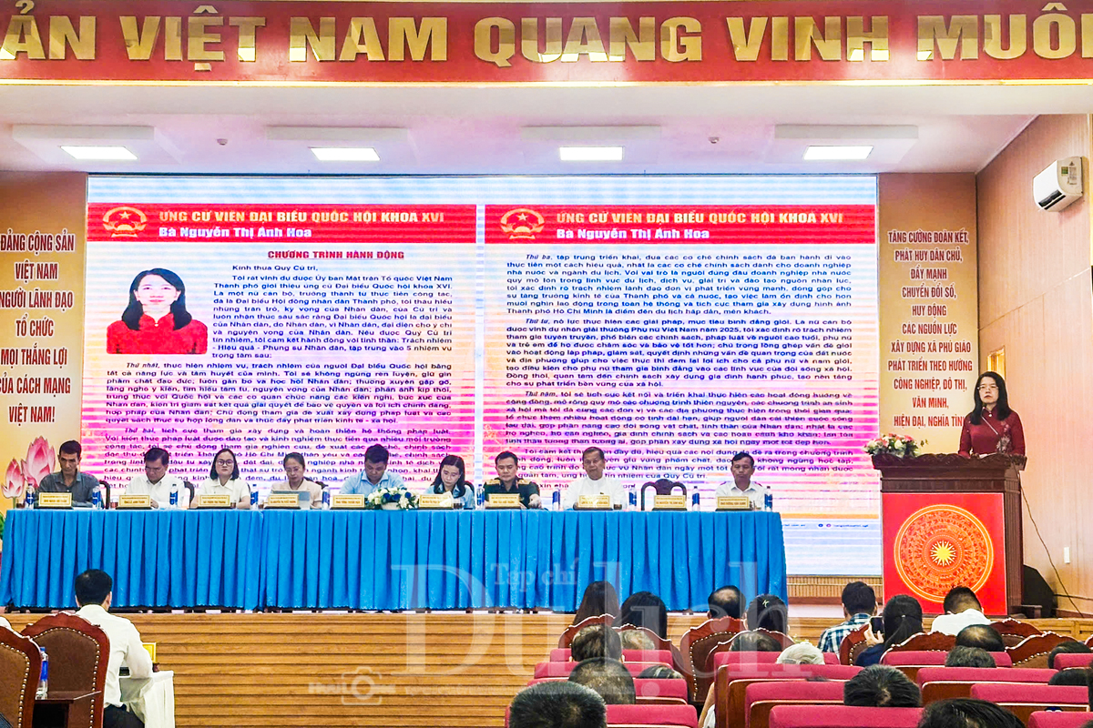 Ứng cử viên đại biểu Quốc hội: Nâng tầm du lịch Việt gắn với kiến tạo sinh kế bền vững cho người dân - 5