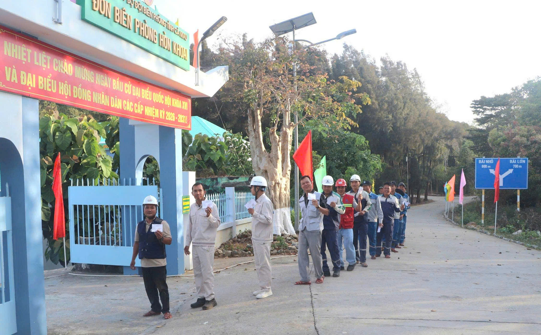 Bầu cử sớm tại các đảo Phú Quốc, Hòn Khoai và Hòn Chuối - 7