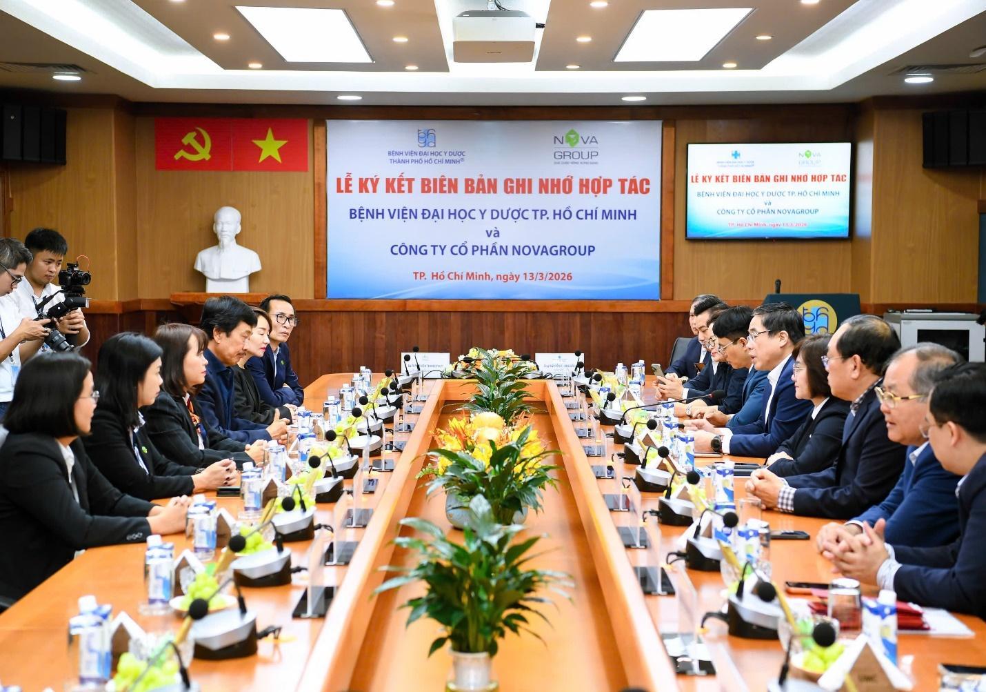 Novaland hợp tác Bệnh viện Đại học Y Dược TP HCM - 1