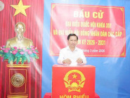 Chuyển động - Trên 95% cử tri Cần Thơ bỏ phiếu bầu cử