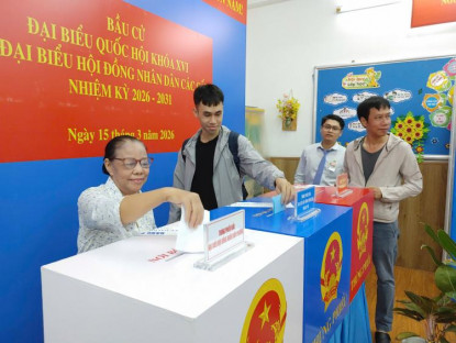 Chuyển động - TP.HCM: 99% cử tri tham gia bầu cử đại biểu Quốc hội và HĐND các cấp