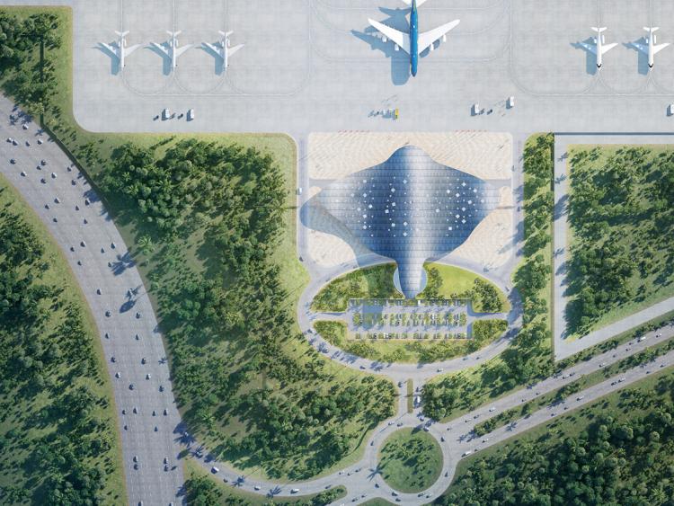 Hé lộ diện mạo nhà ga VIP của Cảng Hàng không Quốc tế Phú Quốc