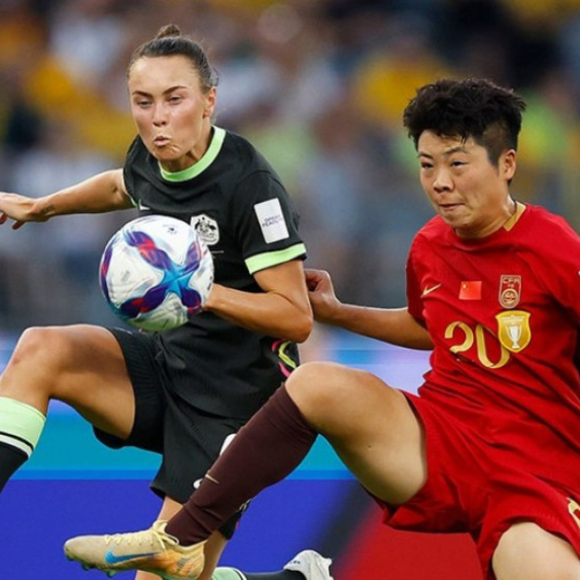  - Video bóng đá ĐT nữ Trung Quốc - Australia: Sao Arsenal chói sáng, đoạt vé chung kết (Asian Cup)