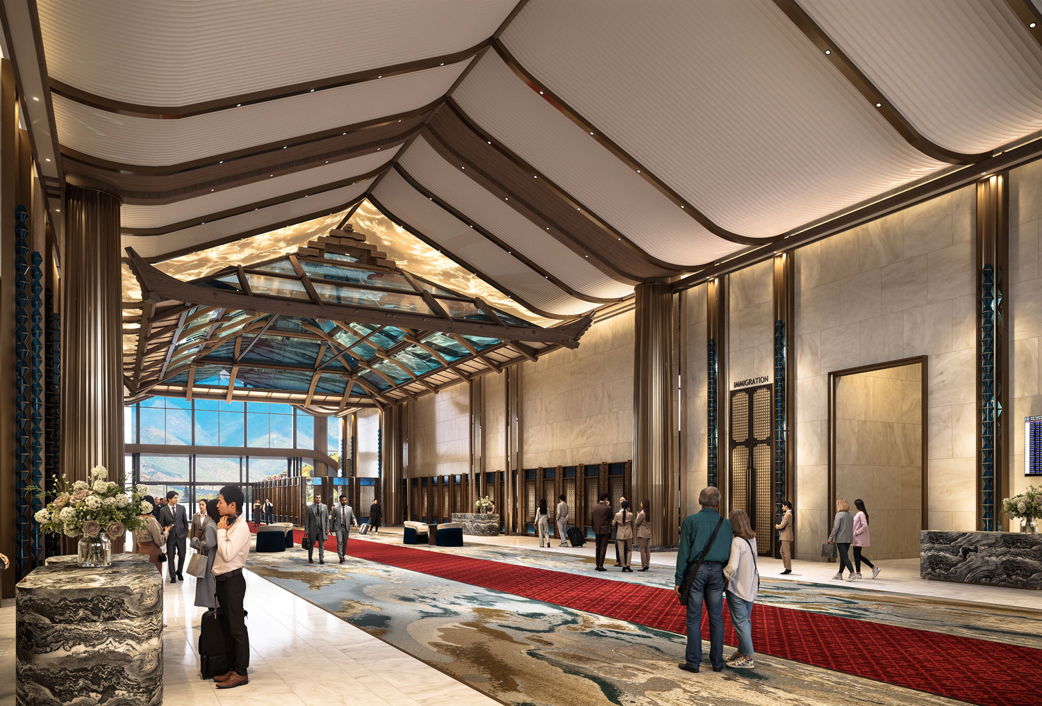 Hé lộ diện mạo nhà ga VIP của Cảng Hàng không Quốc tế Phú Quốc - 3