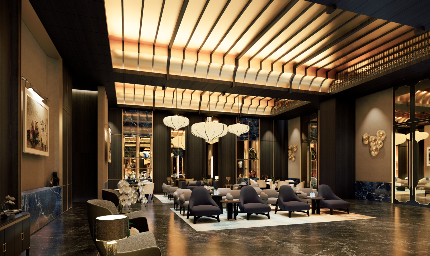 Hé lộ diện mạo nhà ga VIP của Cảng Hàng không Quốc tế Phú Quốc - 9