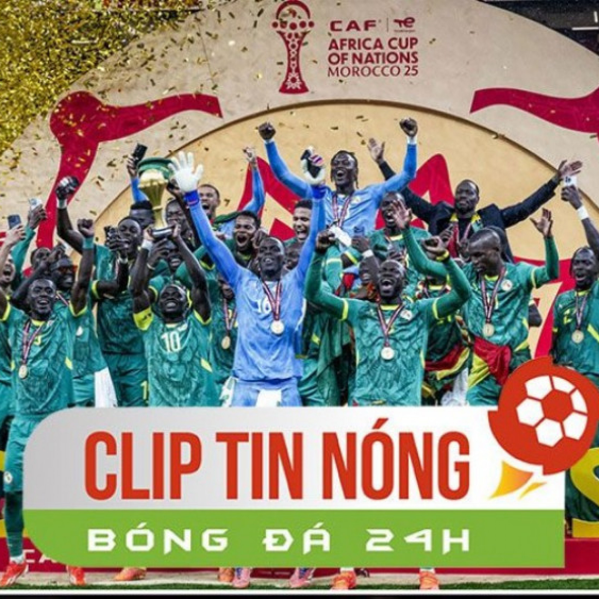  - Sốc hơn cả Malaysia, đội tuyển vô địch châu Phi bị mất cúp tại tòa (Clip tin nóng)