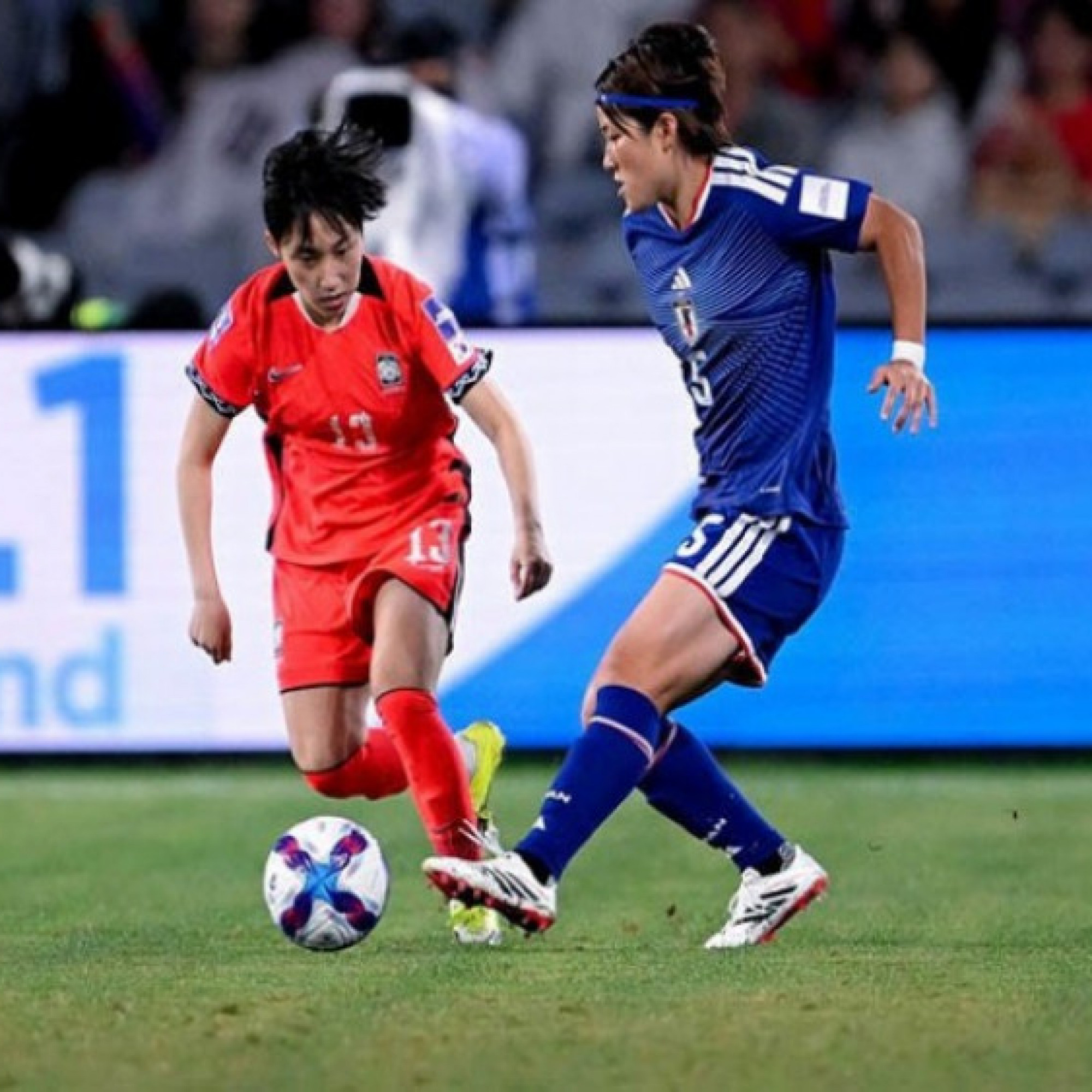  - Video bóng đá ĐT nữ Hàn Quốc - Nhật Bản: Sức mạnh áp đảo, bản lĩnh "nữ Samurai" (Asian Cup)