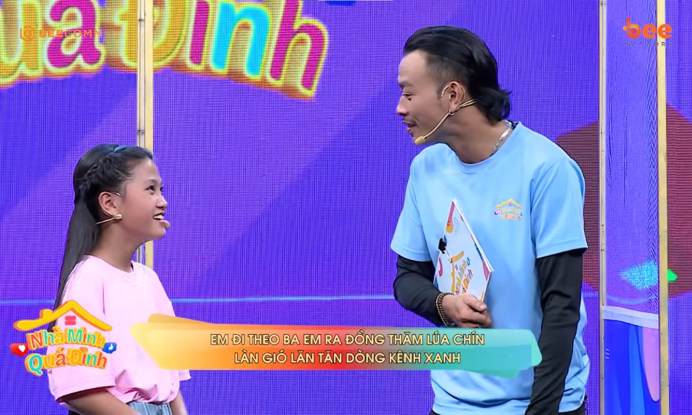 Cô bé 9 tuổi khiến Diễm Phương nhường vị trí đội trưởng, MC Dương Hồng Phúc tấm tắc dành lời khen - 2