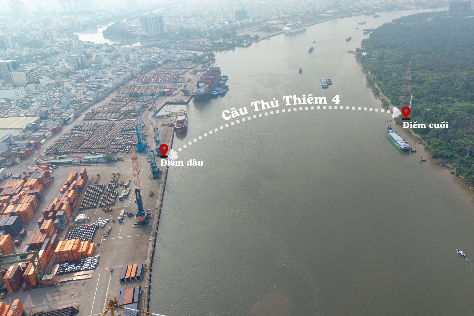 Cầu Thủ Thiêm 4: Từ trục giao thông đến hành lang du lịch ven sông - 4