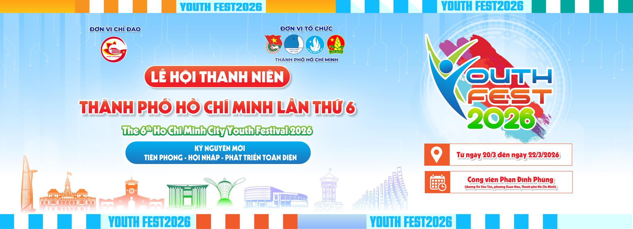Lễ hội thanh niên TP.HCM lần thứ 6 diễn ra từ 20–22/3 - 2