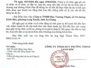 Chuyển động - Công ty Huy Trường Thịnh ở An Giang gặp gỡ đối tác để tháo gỡ khó khăn