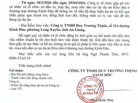 - Công ty Huy Trường Thịnh ở An Giang gặp gỡ đối tác để tháo gỡ khó khăn