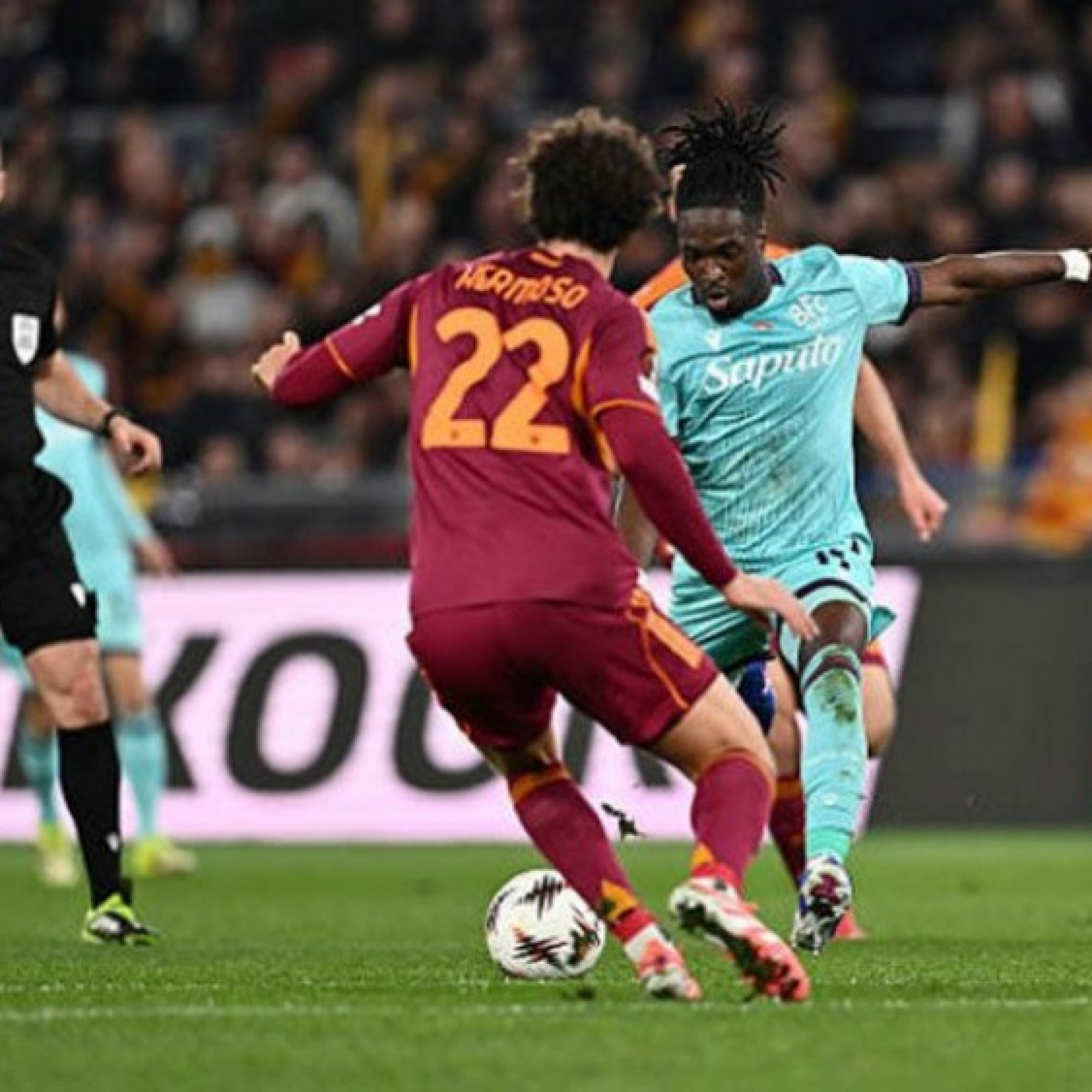  - Video bóng đá Roma - Bologna: Rượt đuổi 7 bàn, đoạt vé nghẹt thở (Europa League)