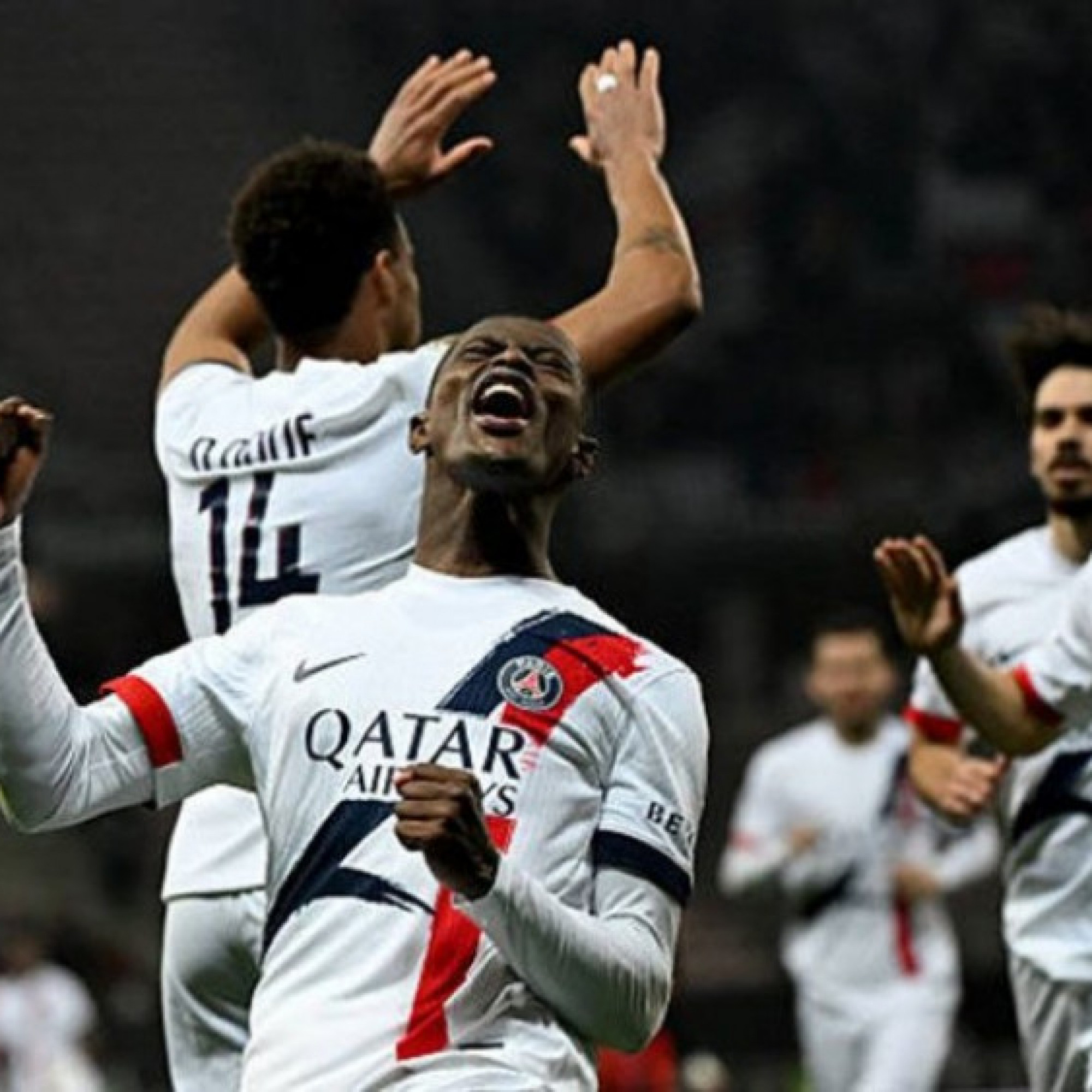  - Video bóng đá Nice - PSG: Dấu ấn Mendes, đại thắng "4 sao" (Ligue 1)