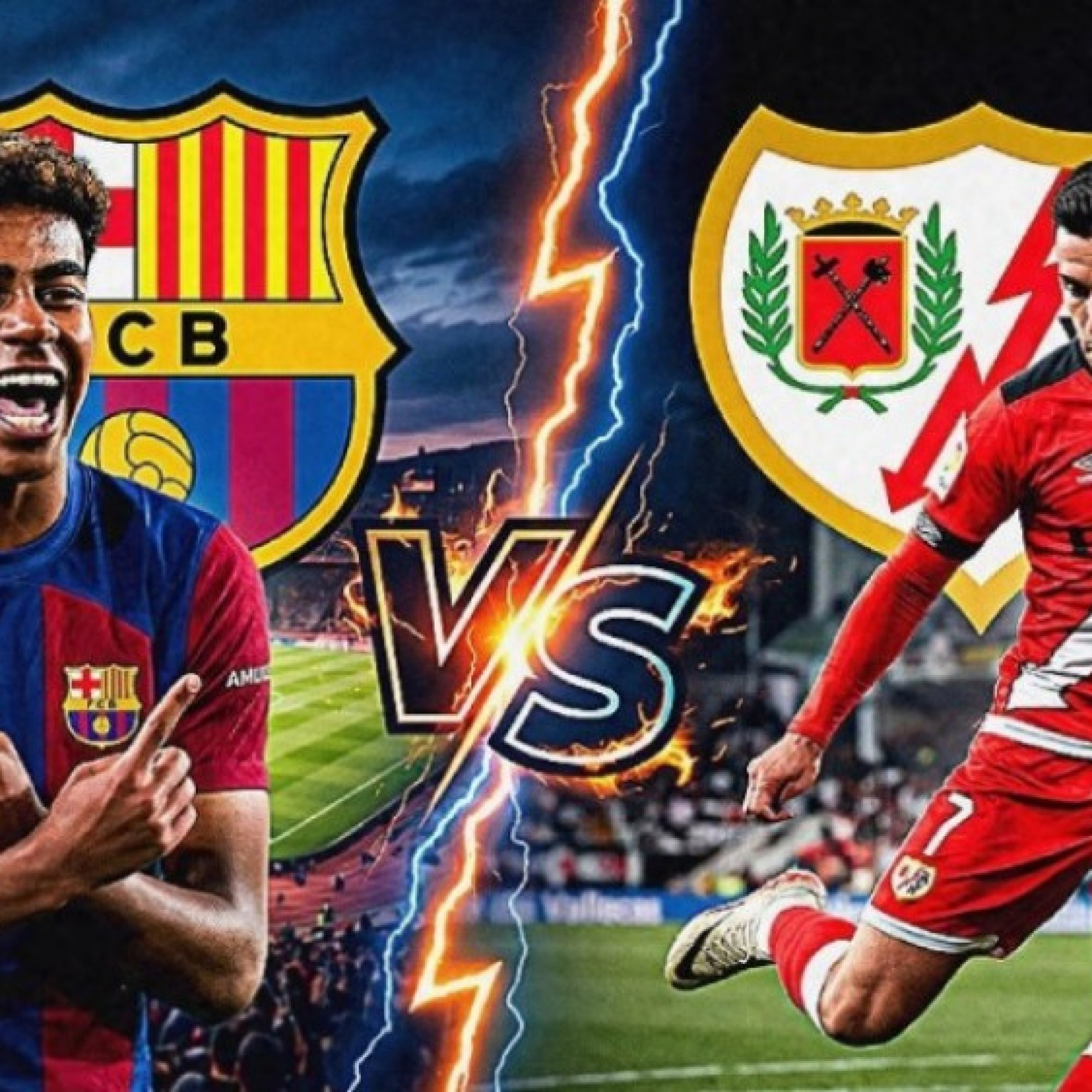  - Trực tiếp bóng đá Barcelona - Vallecano: Thời cơ vàng bứt phá (La Liga)