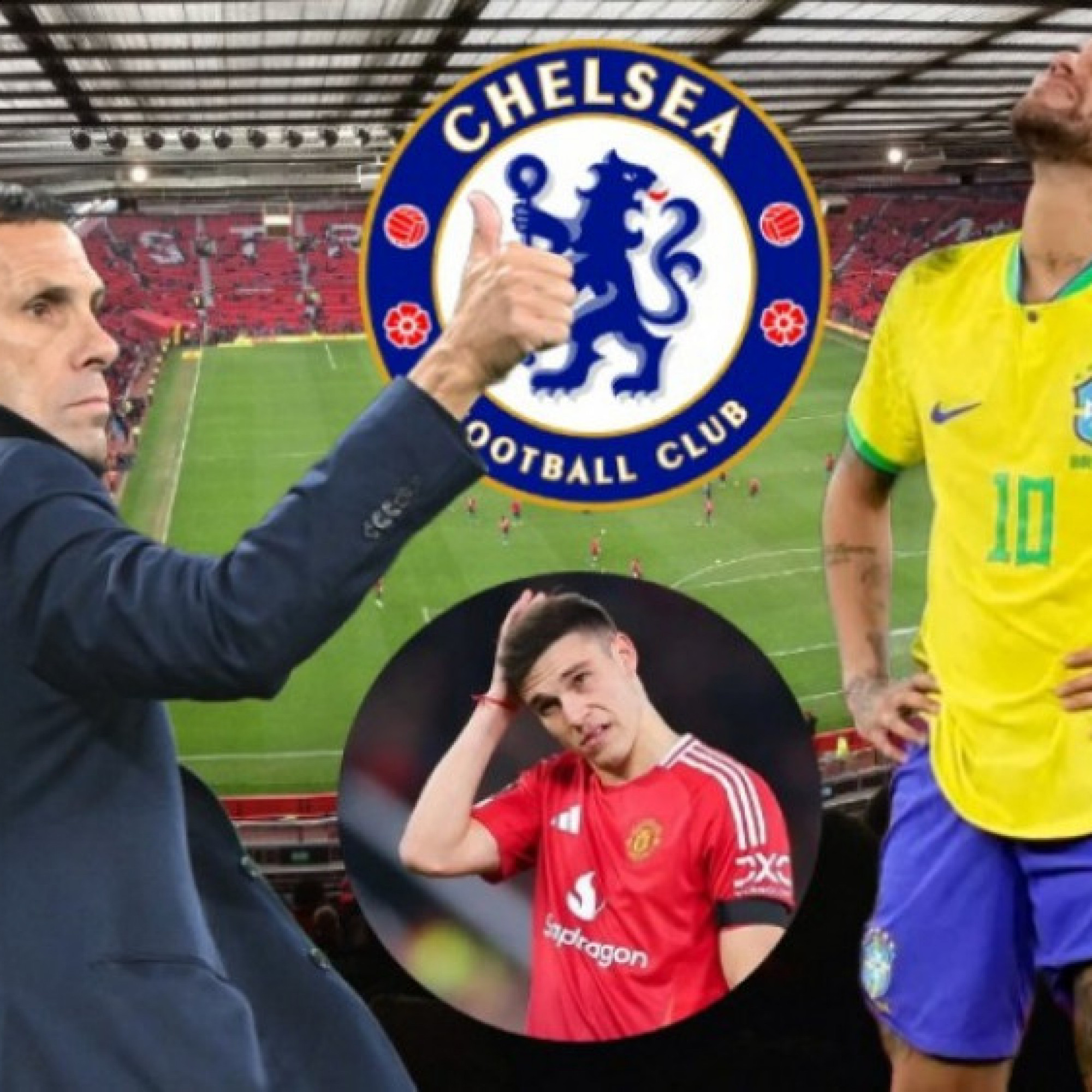  - Cựu sao Chelsea khuyên "The Blues" mua Ugarte, Neymar hết cửa lên ĐT Brazil (Clip tin nóng)