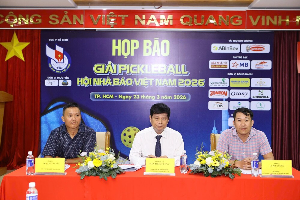 Khởi động Giải Pickleball Hội Nhà báo Việt Nam 2026 - 1
