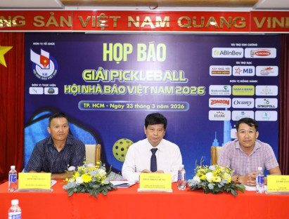 Khởi động Giải Pickleball Hội Nhà báo Việt Nam 2026