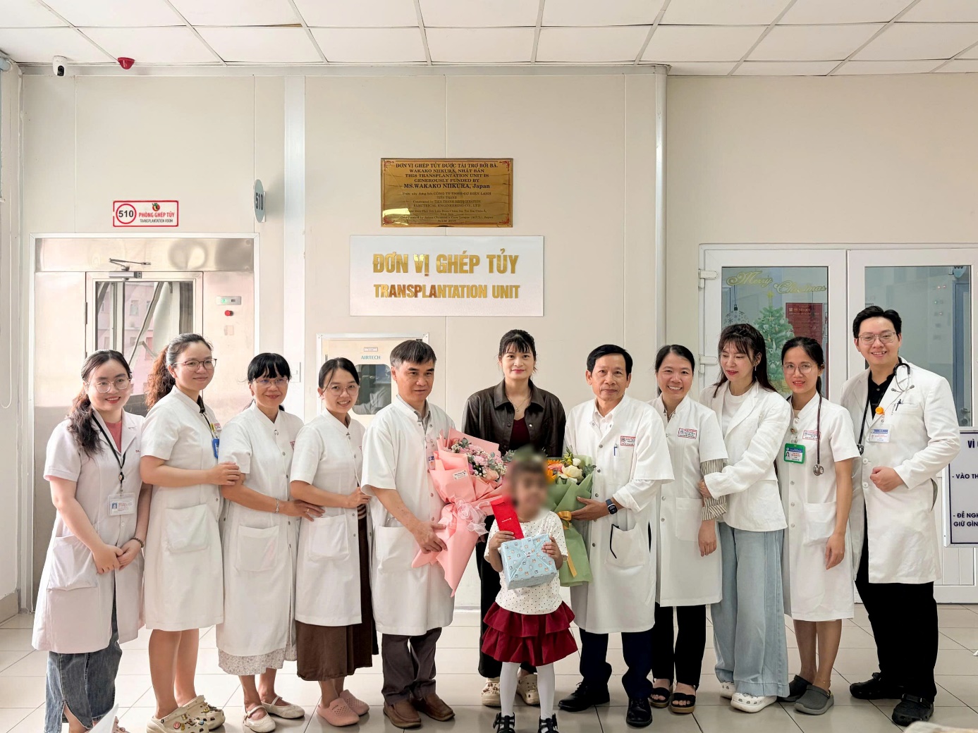 Cháu bé được ghép tủy Thalassemia từ nguồn tủy chị ruột - 2