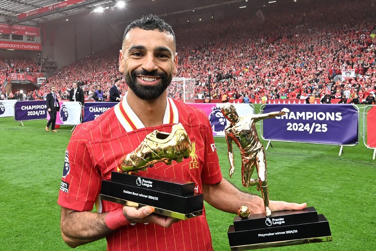 "Vua" Salah rời Liverpool khép lại kỷ nguyên rực rỡ, "ngai vàng" khó tìm người thay - 1