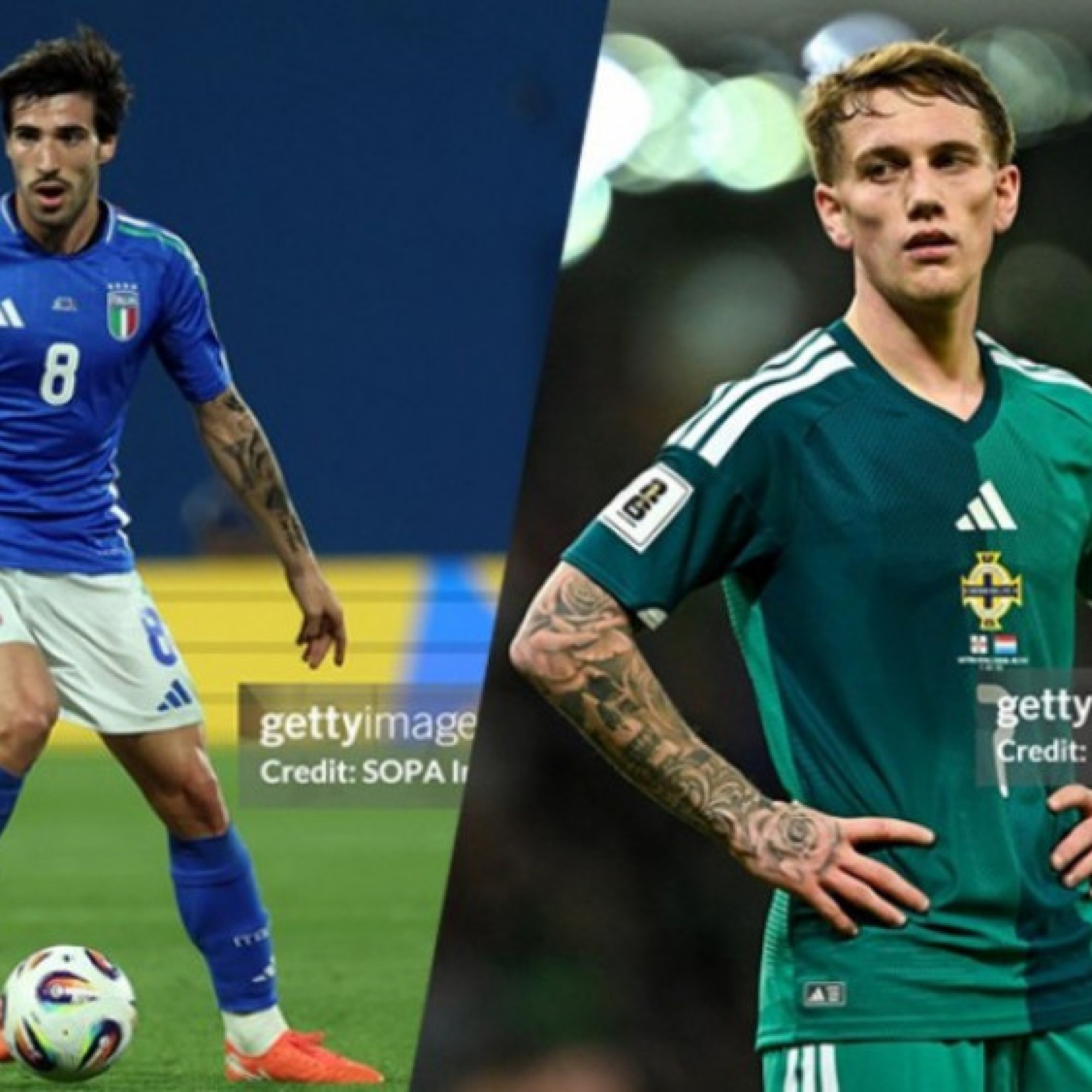  - Trực tiếp bóng đá Italia - Bắc Ireland: Gattuso dè chừng bóng bổng (play-off World Cup)