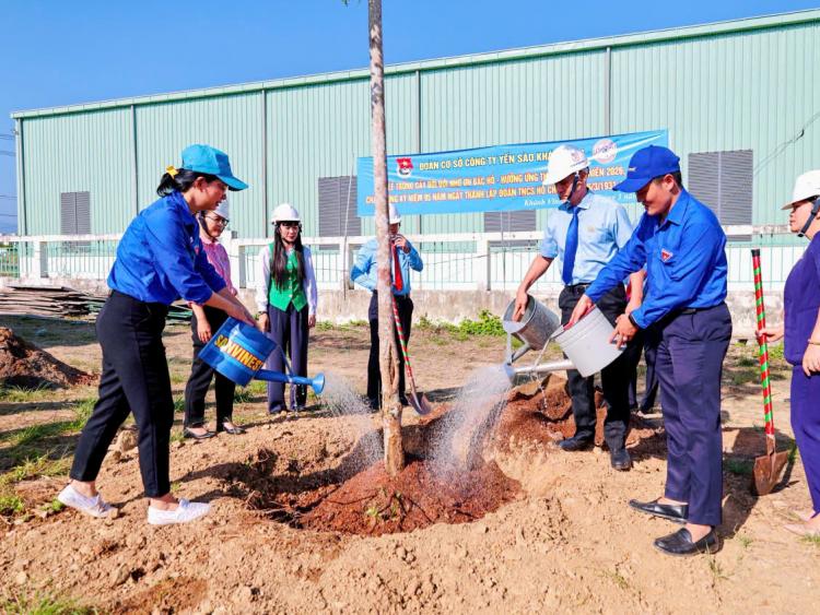 Công ty Yến sào Khánh Hòa khởi công xây dựng hội trường đa năng