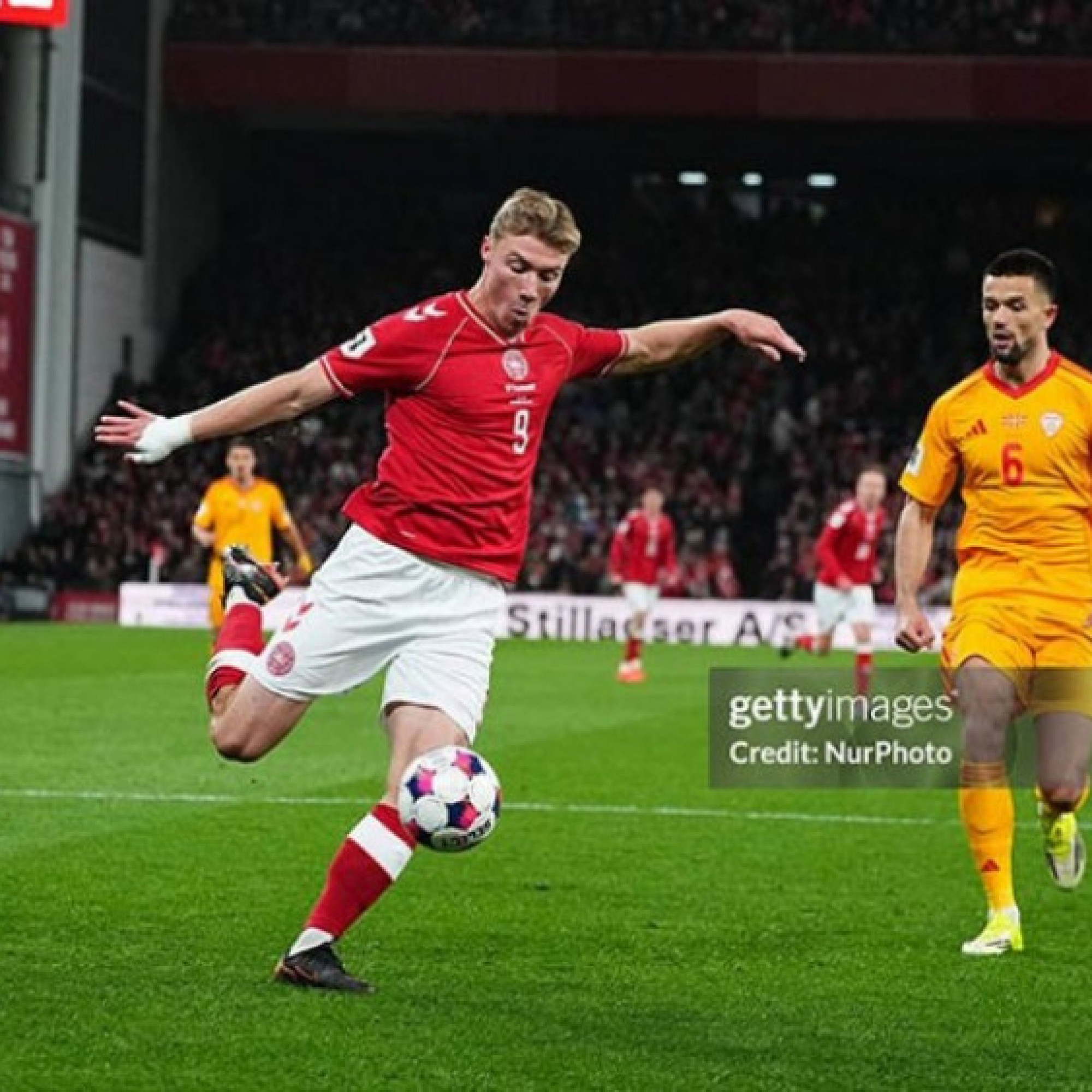  - Video bóng đá Đan Mạch - Bắc Macedonia: Hiệp 2 bùng nổ, đại thắng 4 sao (play-off World Cup)