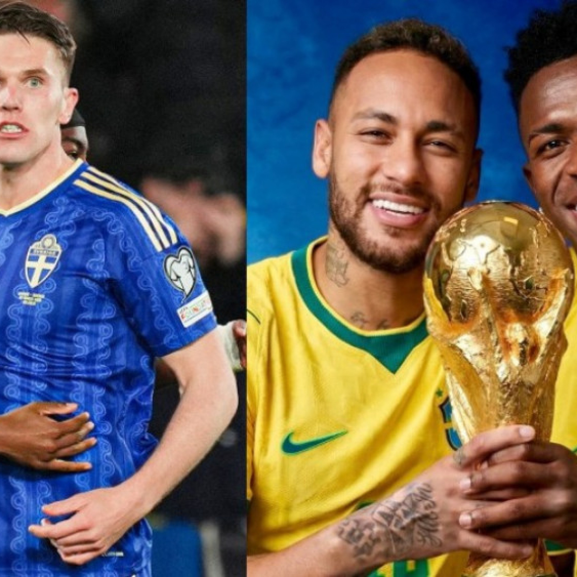  - Sao NHA gây sốt play-off World Cup, ĐT Brazil chờ "quay xe" với Neymar (Clip 1 phút)