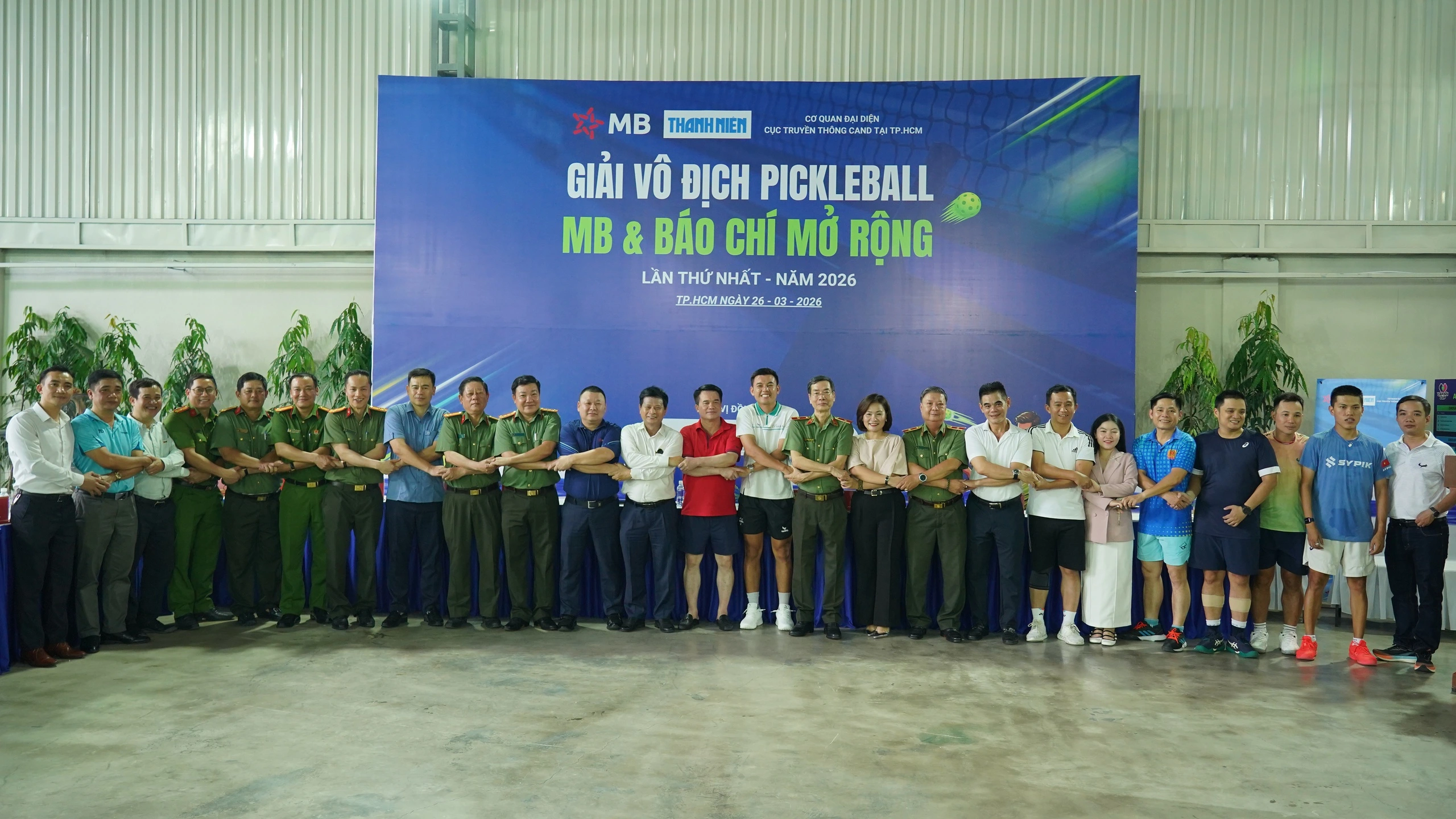 Gần 100 VĐV tranh tài tại giải pickleball MB và báo chí ở TP.HCM - 2