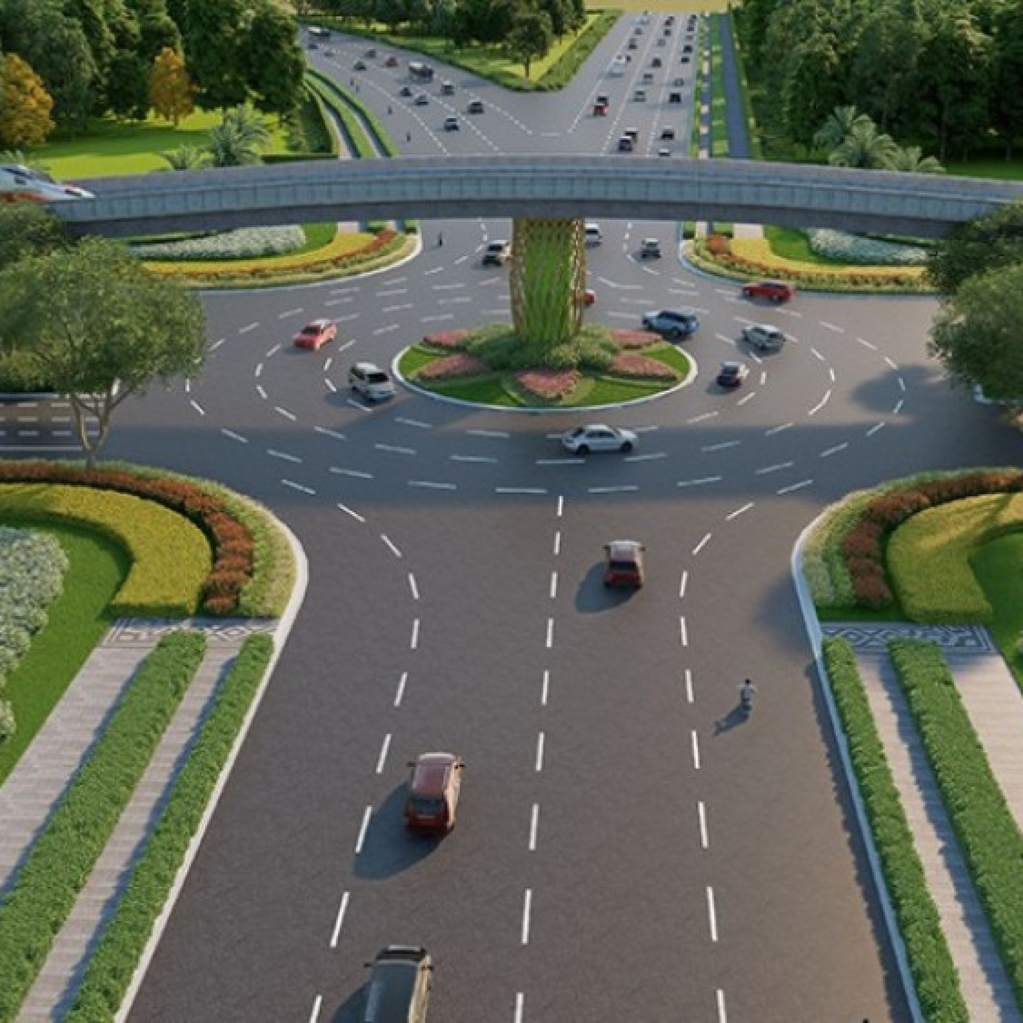  - Soi tuyến đường 10 làn xe xuyên đảo đầu tiên của Việt Nam tại Phú Quốc