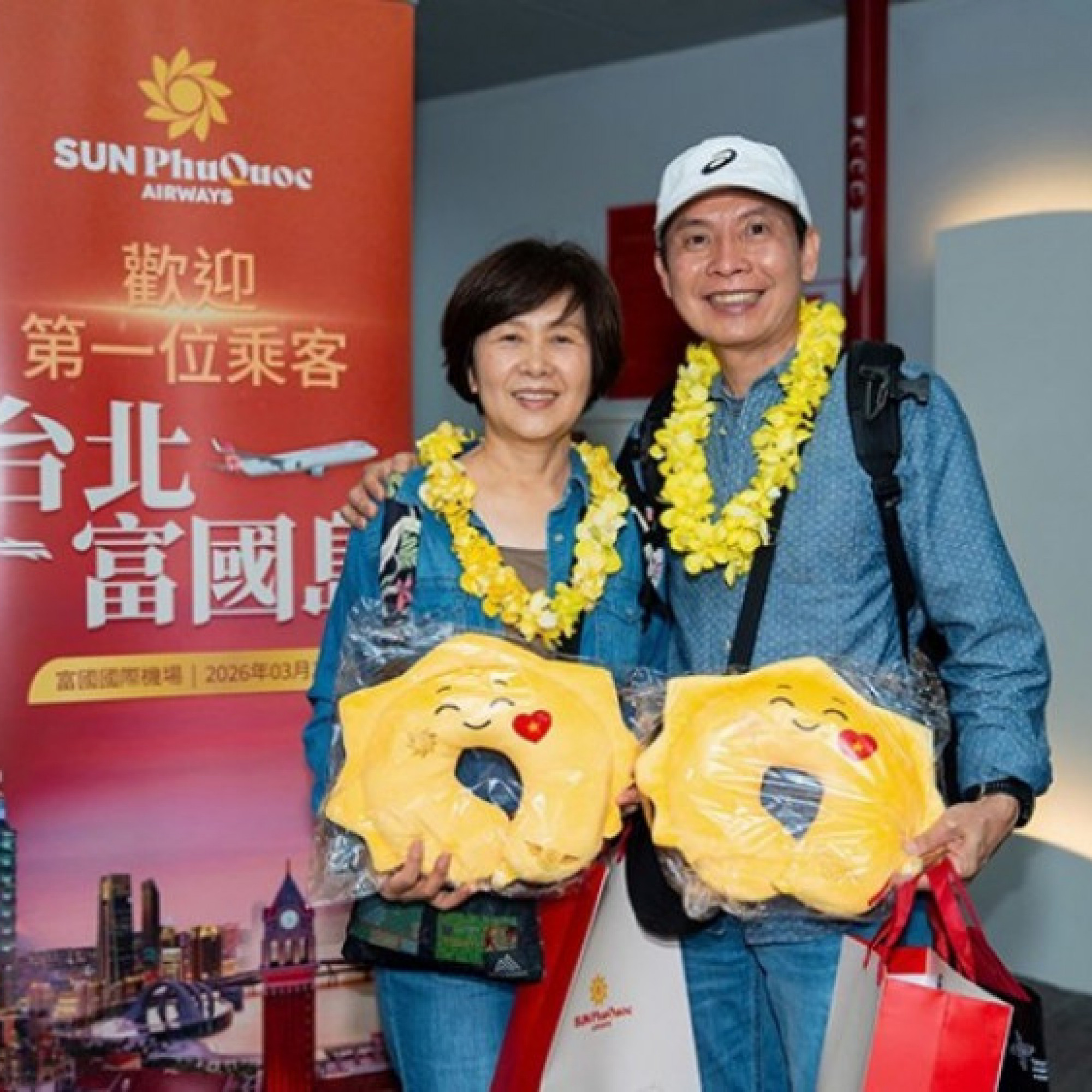  - Du khách Đài Loan bất ngờ với trải nghiệm chuyến bay quốc tế của Sun PhuQuoc Airways