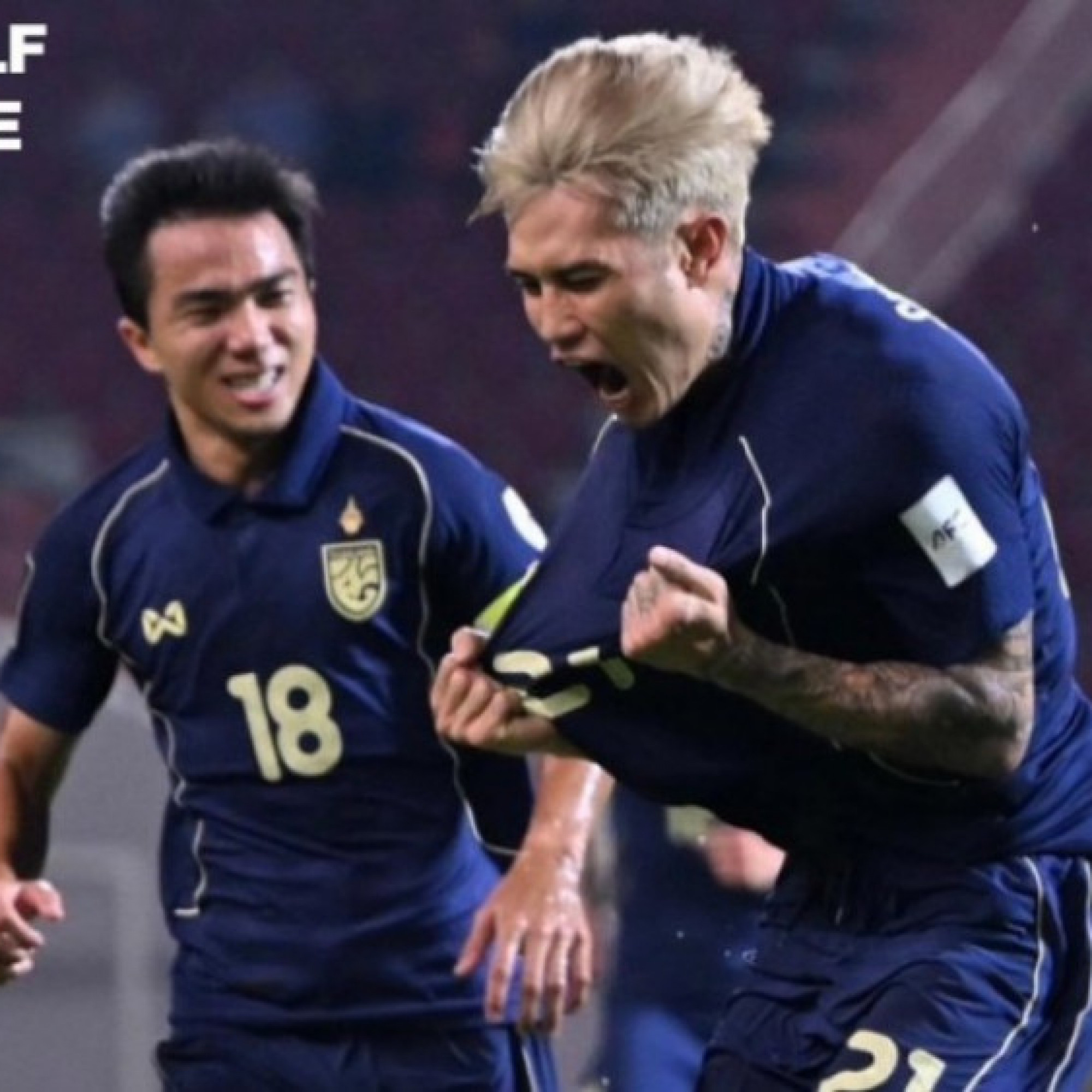  - Video bóng đá Thái Lan - Turkmenistan: Bật tung cảm xúc phút 89, "vé vàng" xứng đáng (Vòng loại Asian Cup)