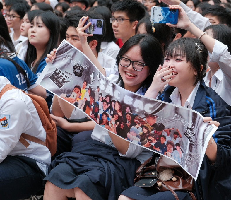 'Khi tôi 18' khẳng định sức trẻ và niềm tự hào dân tộc trong mỗi học sinh THPT Việt Đức - 6