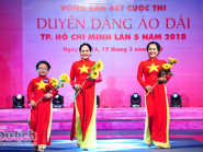 Khởi động vòng Bán kết Duyên dáng áo dài TPHCM 2018