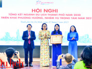 Hội nghị Tổng kết ngành du lịch Thành phố năm 2020 và Triển khai phương, hướng nhiệm vụ trọng tâm 2021