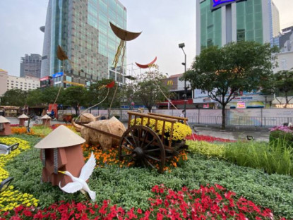 Lễ hội - Đường hoa Nguyễn Huệ xuân Tân Sửu 2021 rực rỡ với chủ đề “Thành phố Hồ Chí Minh: Văn minh – Hiện đại – Nghĩa tình”