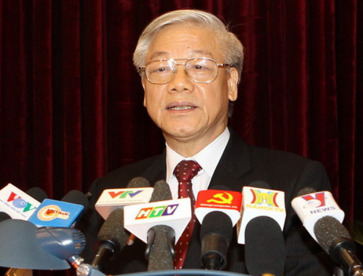 Phát biểu của Tổng bí thư Nguyễn Phú Trọng bế mạc Hội nghị lần thứ sáu Ban Chấp hành Trung ương Đảng khóa XI - 1