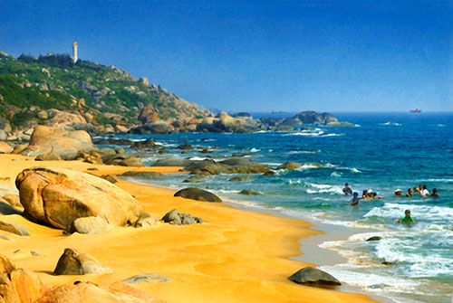 Những bãi biển đẹp ở Bình Định - 5