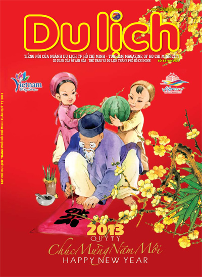 Thân mời bạn đọc đón mua Báo Xuân Quý Tỵ - 2013 Tạp Chí Du lịch Thành phố Hồ Chí Minh - 1